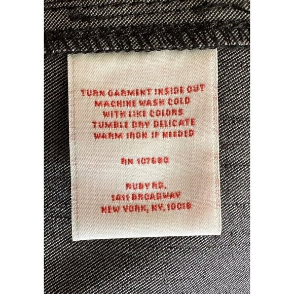 Ruby Rd Woman Black Round Neck Long Sleeve Full Zip Jacket Women's Sz 20W - Picture 14 of 16